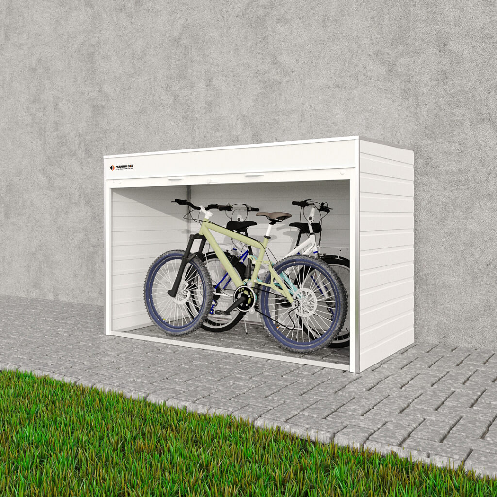 Dulap Metalic ParkingBox® BikeBox Outdoor – biciclete, exterior