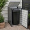 ParkingBox Magazie Pubele Compact - deschisa, cu tomberon