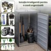 ParkingBox Magazie Pubele Compact - spatiu depozitare unelte gradina